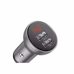 Baseus CCBX-0S chargeur d'appareils mobiles Universel Argent Allume-cigare Auto