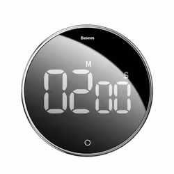 Baseus Heyo rotation countdown, Programmateur journalier, Noir, Numérique, LCD, Foie, Rotatif, 99 min