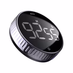 Baseus Heyo rotation countdown Noir Programmateur journalier