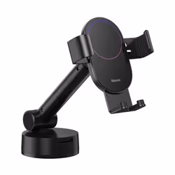 Baseus SUYL-JY01, Mobile/smartphone, Support actif, Voiture, Noir