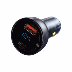 Baseus CCKX-C0A Universel Noir, Bleu Allume-cigare Charge rapide Auto - Vue supplémentaire 4