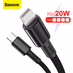 Baseus CATLGD-01 câble Lightning 1 m Noir