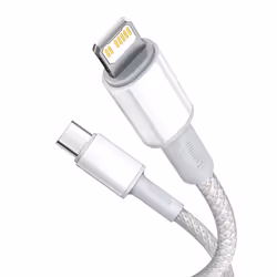 Baseus CATLGD-02 câble Lightning 1 m Blanc