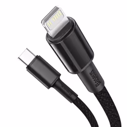 Baseus CATLGD-A01 câble Lightning 2 m Noir