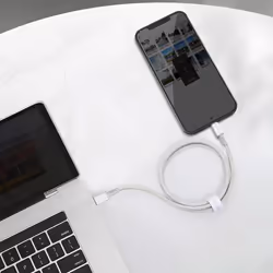 Baseus CATLGD-A02 câble Lightning 2 m Blanc - Vue supplémentaire 7
