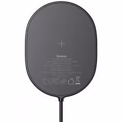 Baseus WXQJ-01 chargeur d'appareils mobiles Téléphone portable Noir USB Recharge sans fil Intérieure