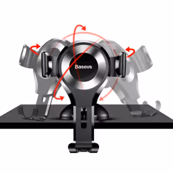 Baseus Osculum Support passif Mobile/smartphone Noir, Argent