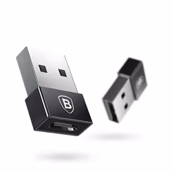 Baseus CATJQ-A01, USB Type-A, USB Type-C, Noir