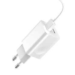 Baseus 6953156272446 chargeur d'appareils mobiles Tablette, téléphone Blanc USB Intérieure, Extérieure