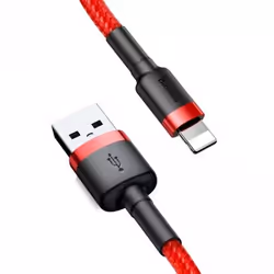 Baseus CALKLF-A09 câble Lightning 0,5 m Rouge - Vue supplémentaire 4