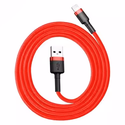 Baseus CALKLF-A09 câble Lightning 0,5 m Rouge - Vue supplémentaire 5