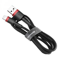 Baseus Cafule 1 m Noir, Rouge