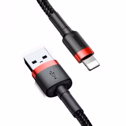 Baseus Cafule 1 m Noir, Rouge