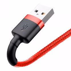 Baseus CALKLF-C09 câble Lightning 2 m Rouge