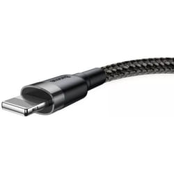 Baseus CALKLF-CG1 câble Lightning 2 m Gris, Noir