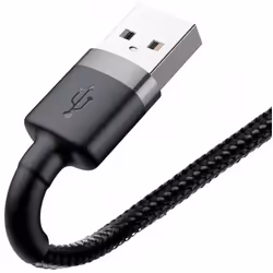 Baseus CALKLF-CG1 câble Lightning 2 m Gris, Noir