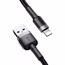Baseus CALKLF-CG1 câble Lightning 2 m Gris, Noir - Vue supplémentaire 4
