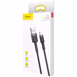 Baseus CALKLF-CG1 câble Lightning 2 m Gris, Noir - Vue supplémentaire 7