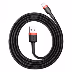 Baseus CALKLF-C19 câble Lightning 2 m Noir, Rouge - Vue supplémentaire 6