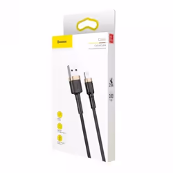 Baseus CALKLF-CV1 câble Lightning 2 m Noir, Or - Vue supplémentaire 7