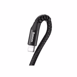 Baseus CALSR-01 câble Lightning 1 m Noir
