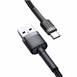 Baseus Cafule câble USB 0,5 m USB 2.0 USB A USB C Noir