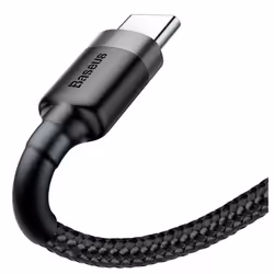 Baseus Cafule câble USB 0,5 m USB 2.0 USB A USB C Noir - Vue supplémentaire 4