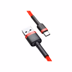 Baseus Cafule câble USB 2 m USB 2.0 USB A USB C Rouge - Vue supplémentaire 4
