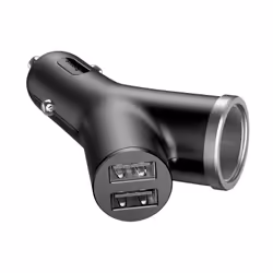 Baseus CCALL-YX01 chargeur d'appareils mobiles Universel Noir Allume-cigare Auto