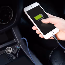 Baseus CCALL-YX01 chargeur d'appareils mobiles Universel Noir Allume-cigare Auto - Vue supplémentaire 7