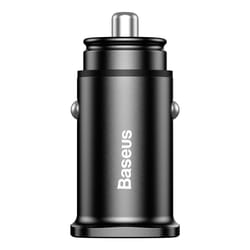 Baseus 6953156281837 chargeur d'appareils mobiles Universel Noir Allume-cigare Intérieure