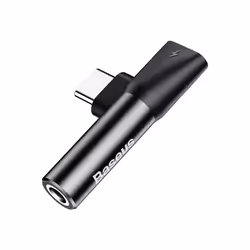 Baseus CATL41-01 changeur de genre de câble Type-C Type-C / 3.5 mm Noir - Vue supplémentaire 4