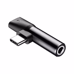 Baseus CATL41-01 changeur de genre de câble Type-C Type-C / 3.5 mm Noir - Vue supplémentaire 5