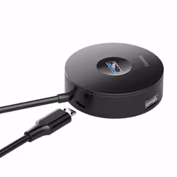 Baseus 6953156284234 hub & concentrateur USB 2.0 5120 Mbit/s Noir