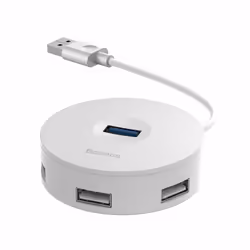 Baseus 6953156284241, USB 2.0, USB 2.0, 5120 Mbit/s, Blanc, 0,25 m