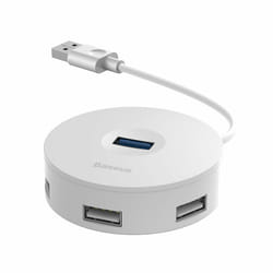 Baseus 6953156284241 hub & concentrateur USB 2.0 5120 Mbit/s Blanc