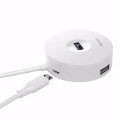 Baseus 6953156284241 hub & concentrateur USB 2.0 5120 Mbit/s Blanc
