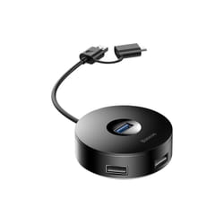 Baseus CAHUB-G01 hub & concentrateur USB 3.2 Gen 1 (3.1 Gen 1) Type-C 480 Mbit/s Noir