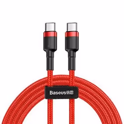 Baseus 6953156285194, 1 m, USB C, USB C, Rouge