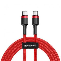 Baseus 6953156285194 câble USB 1 m USB C Rouge