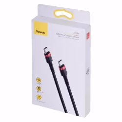Baseus CATKLF-G91, 1 m, USB C, USB C, 480 Mbit/s, Noir