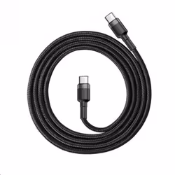 Baseus Cafule câble USB 2 m USB C Noir, Gris