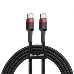 Baseus Cafule câble USB 2 m USB C Noir, Rouge