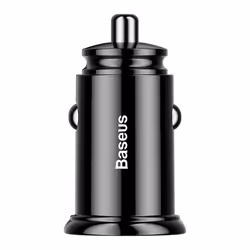Baseus Circular Plastic, Extérieure, Allume-cigare, 20 V, 5 A, Noir