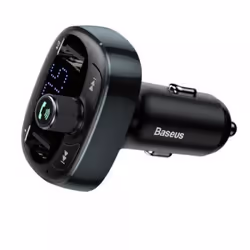Baseus CCTM-01, Numérique, FM, 87,5 - 108 MHz, LED, Allume-cigare, Micro-USB B, USB Type-A