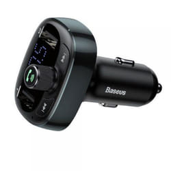 Baseus CCTM-01 transmetteur FM 87,5 - 108 MHz Allume-cigare Noir