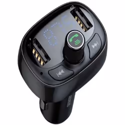 Baseus CCTM-01 transmetteur FM 87,5 - 108 MHz Allume-cigare Noir
