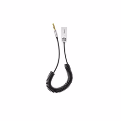 Baseus CABA01-01, 3,5mm, Mâle, USB Type-A, Mâle, 0,5 m, Noir