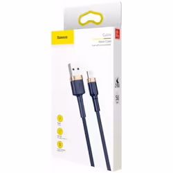 Baseus CALKLF-CV3 câble Lightning 2 m Bleu, Or - Vue supplémentaire 5