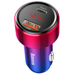 Baseus Magic C20C Smartphone Rouge USB Charge rapide Intérieure